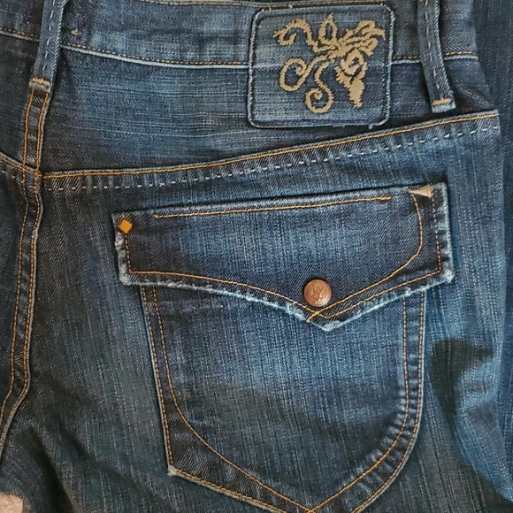 Gold Sign Denim Capri Size 31 - Picture 4 of 4